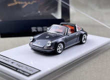 Load image into Gallery viewer, Zincit 1:64 APA Gray 964 Singer Targa Sports Model Diecast Metal Car Box New Collection
