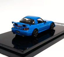Load image into Gallery viewer, HJ64 1:64 JDM Blue S2000 Type S Sports Model Diecast Metal Car Box New Collection
