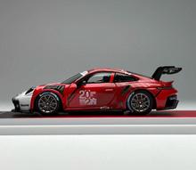 Load image into Gallery viewer, AR 1:64 Red 911 992 GT3 R Sports Model Diecast Metal Car Box New Collection
