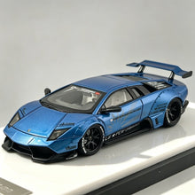 Load image into Gallery viewer, 404error 1:64 Blue Murcielago LP670 Widebody Sports Model Diecast Resin Car

