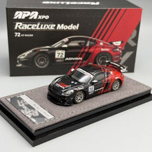 Load image into Gallery viewer, Raceluxe 1:64 APA Red 718 GT4 #72 Racing Sports Model Diecast Metal Car New Collection
