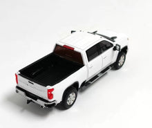 Load image into Gallery viewer, SC 1:64 White Silverado Pickup Truck Sports Model Diecast Metal Car Box New Collection
