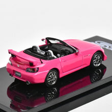 Load image into Gallery viewer, HJ64 1:64 JDM Pink S2000 Type S AP2 Sports Model Diecast Metal Car Box New Collection
