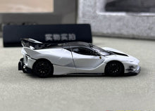 Load image into Gallery viewer, LT 1:64 Matte White Fxx-k EVO Sports Model Diecast Metal Car Box New Collection
