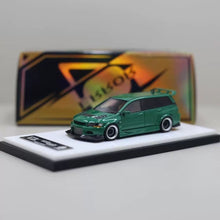 Load image into Gallery viewer, 404error 1:64 Green Lancer EVO 9 IX Wagon Sports Model Diecast Resin Car New Collection

