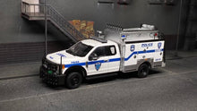 Load image into Gallery viewer, 596 1:64 APA White F550 Super Duty PAPD ESU Police Model Diecast Metal Car New Collection
