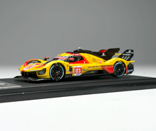 Load image into Gallery viewer, HKM 1:64 Yellow 499P 24h #83 Racing Sport Open Model Diecast Metal Car Box New Collection
