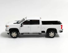 Load image into Gallery viewer, SC 1:64 White Silverado Pickup Truck Sports Model Diecast Metal Car Box New Collection
