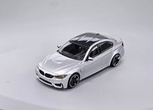Load image into Gallery viewer, DAP 1:64 Silver M3 F80 Sedan Sports Model Diecast Metal Car Box New Collection

