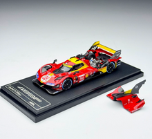 Load image into Gallery viewer, HKM 1:64 Red 499P 24h #50 Racing Sports Open Model Diecast Metal Car Box New Collection
