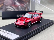 Load image into Gallery viewer, SW 1:64 Red RWB 964 Widebody Classic Sports Model Diecast Metal Car Box New Collection
