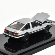 Load image into Gallery viewer, HJ64 1:64 JDM Silver TRUENO AE86 Sports Open Model Diecast Metal Car Box New Collection
