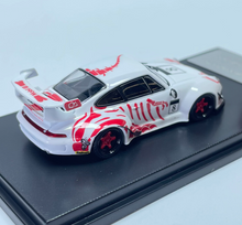 Load image into Gallery viewer, MC 1:64 White Dinosaur RWB 993 Figure Sports Model Diecast Metal Car Box New Collection
