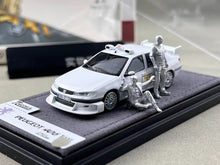Load image into Gallery viewer, MK 1:64 APA White 406 Taxi Sports Model Diecast Metal Car Box New Collection
