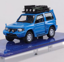 Load image into Gallery viewer, IHCM 1:64 Blue Pajero EVO V55 ORV SUV Open Model Diecast Metal Car Box New Collection
