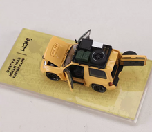 Load image into Gallery viewer, IHCM 1:64 Yellow Pajero EVO V55 ORV SUV Open Model Diecast Metal Car Box New Collection
