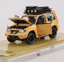 Load image into Gallery viewer, IHCM 1:64 Yellow Pajero EVO V55 ORV SUV Open Model Diecast Metal Car Box New Collection
