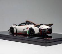 Load image into Gallery viewer, LCD 1:43 White Huayra R Sports Open Model Diecast Metal Car Box New Collection
