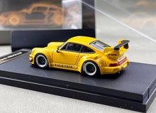 Load image into Gallery viewer, Star 1:64 Yellow RWB 964 GT Widebody Sports Model Diecast Metal Car Box New Collection
