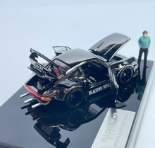 Load image into Gallery viewer, HG 1:64 Plating Black RWB 930 Figure Sports Open Model Diecast Metal Car New Collection
