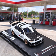 Load image into Gallery viewer, IHCM 1:64 White Carbon Lancer EVO IX 9 GSR Sport Model Diecast Metal Car New Collection
