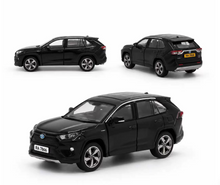 Load image into Gallery viewer, SG 1:64 Black RAV4 XA50 City SUV Sports Open Model Diecast Metal Car Box New Collection
