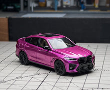 Load image into Gallery viewer, Bmer 1:64 Purple X6M SUV Sports Model Diecast Metal Car Box New Collection
