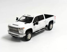 Load image into Gallery viewer, SC 1:64 White Silverado Pickup Truck Sports Model Diecast Metal Car Box New Collection
