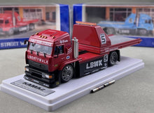 Load image into Gallery viewer, SW 1:64 Red Kamaz Flatbed Tow Trailer Truck #5 Model Diecast Metal Car New Collection
