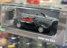 Load image into Gallery viewer, Fine 1:64 Black M3 E93 Convertible Sports Model Diecast Metal Car Box New Collection
