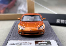 Load image into Gallery viewer, Bliss 1:64 Orange C6 Hard Top Coupe Sports Model Diecast Metal Car Box New Collection
