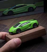 Load image into Gallery viewer, Fine 1:64 APA Green Gallardo LP570 Sports Open Model Diecast Metal Car Box New Collection
