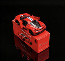 Load image into Gallery viewer, Bburago 1:64 Red 488 Pista Sports Open Model Diecast Metal Car Box New Collection
