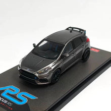 Load image into Gallery viewer, TC 1:64 Dark Gray Focus RS Hatchback Sports Model Diecast Metal Car Box New Collection
