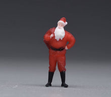 Load image into Gallery viewer, 1:64 Painted Figure Model Miniature Resin Diorama Christmas Santa Man Gift Bag
