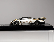 Load image into Gallery viewer, LCD 1:64 White Gold Huayra R EVO Sports Model Diecast Metal Car Box New Collection
