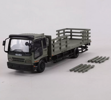 Load image into Gallery viewer, GCD 1:64 Green T008 Army Forward Delivery Truck Model Diecast Metal Car New Collection
