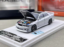 Load image into Gallery viewer, Model1 1:64 JDM Silver Chaser MK6 JZX100 Sports Model Diecast Metal Car New Collection

