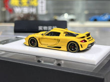 Load image into Gallery viewer, HH 1:64 Yellow Gemballa Mirage GT Sports Model Diecast Metal Car Box New Collection
