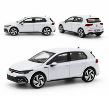 Load image into Gallery viewer, SG 1:64 White 2021 VW Golf MK8 GTI Sports Model Diecast Metal Car Box New Collection
