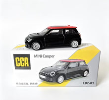 Load image into Gallery viewer, CCA 1:64 Black 2024 Mini Cooper Sports Model Diecast Metal Car New Collection
