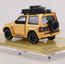 Load image into Gallery viewer, IHCM 1:64 Yellow Pajero EVO V55 ORV SUV Open Model Diecast Metal Car Box New Collection
