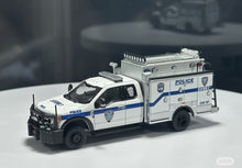 Load image into Gallery viewer, 596 1:64 APA White F550 Super Duty PAPD ESU Police Model Diecast Metal Car New Collection
