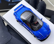 Load image into Gallery viewer, MT 1:64 Blue JDM NSX Widebody Sports Model Diecast Metal Car Box New Collection

