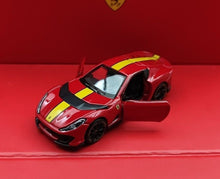 Load image into Gallery viewer, Bburago 1:64 Red 812 Competizione Sports Open Model Diecast Metal Car Box New Collection
