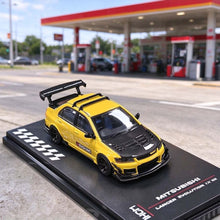 Load image into Gallery viewer, IHCM 1:64 Yellow Carbon Lancer EVO IX 9 GSR Sport Model Diecast Metal Car New Collection
