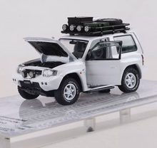 Load image into Gallery viewer, IHCM 1:64 White Pajero EVO V55 ORV SUV Open Model Diecast Metal Car Box New Collection
