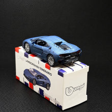 Load image into Gallery viewer, Bburago 1:64 Blue Temerario Sports Open Model Diecast Metal Car Box New Collection
