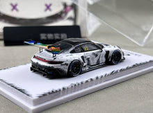 Load image into Gallery viewer, EA 1:64 Snow Monster 911 GT3 #22 Sports Model Diecast Metal Car Box New Collection
