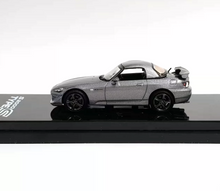 Load image into Gallery viewer, HJ64 1:64 JDM Gray S2000 Type S Sports Model Diecast Metal Car Box New Collection
